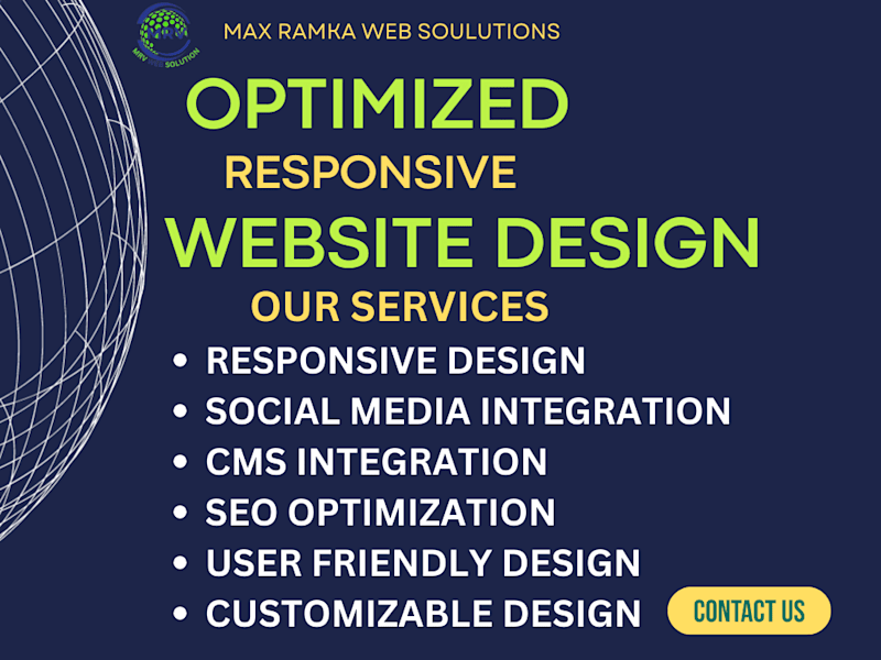 Cover image for I will design a responsive and user friendly website