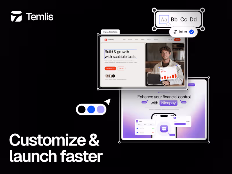 Cover image for Webflow & Framer template customization