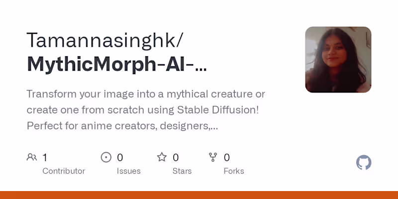 Cover image for MythicMorph: AI-Powered Creature Generator