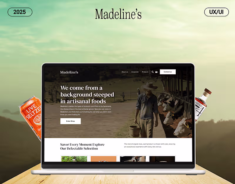 Cover image for Madeline's / Landing page