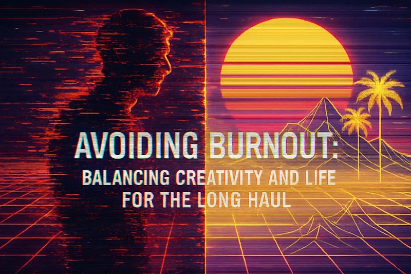 Cover image for Avoiding Burnout: Balancing Creativity and Life for the Long Haul