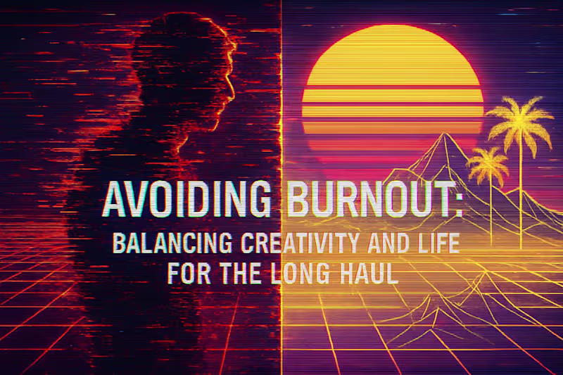 Cover image for Avoiding Burnout: Balancing Creativity and Life for the Long Haul