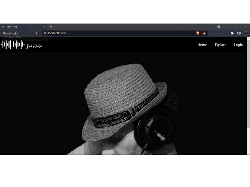 Cover image for Just Audio