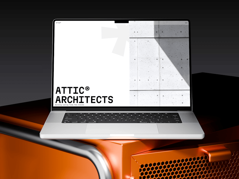 Cover image for Attic - Brutalist Framer template for Studios