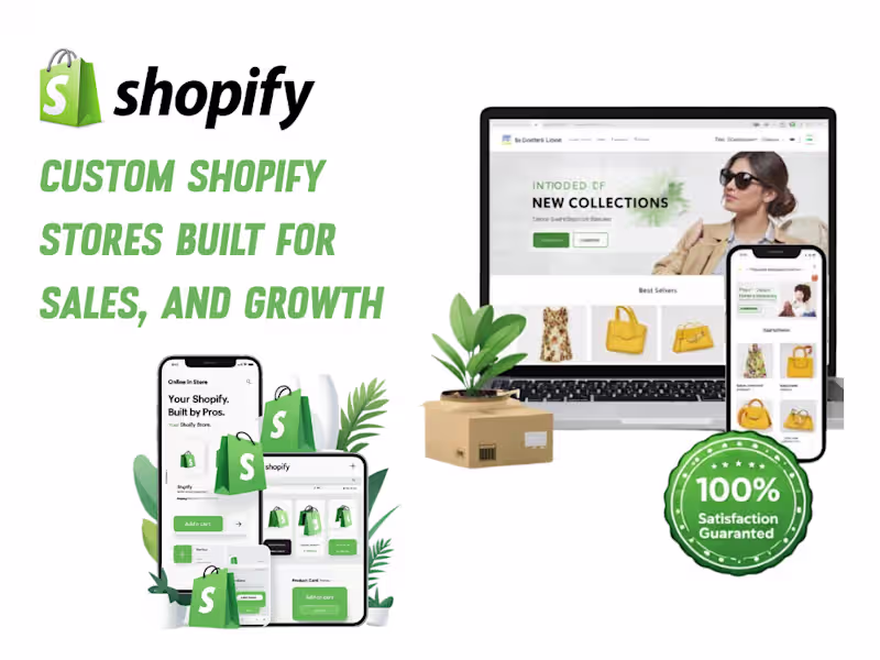 Cover image for Shopify Store Setup / Website Development