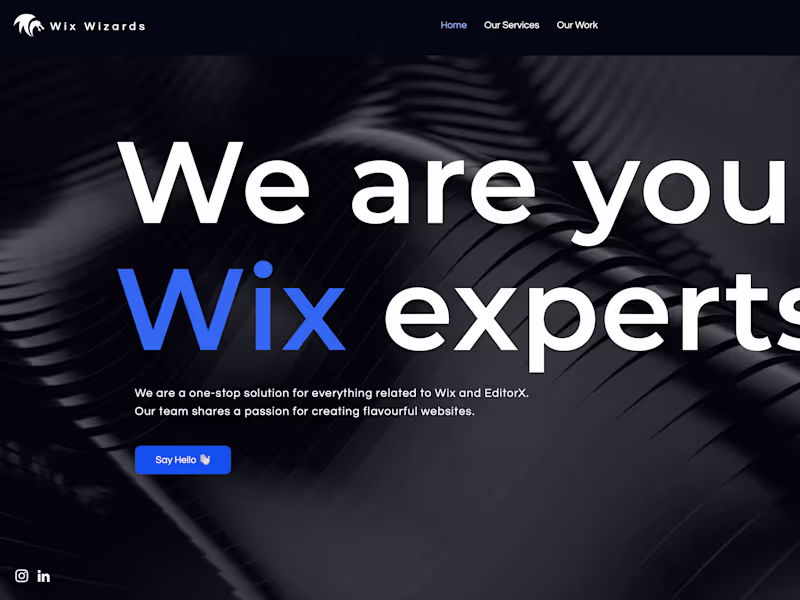 Cover image for Wix Wizards  I  My Agency