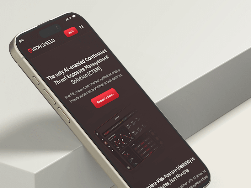 Cover image for Ironsheild - Cybersecuirty Design + Development