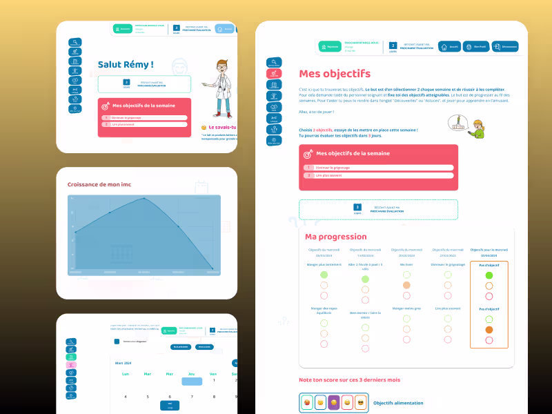 Cover image for Web app for Necker Hospital - Webflow x Wized x Xano