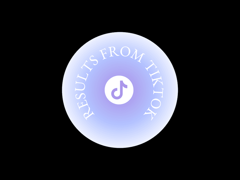 Cover image for Results on Tiktok
