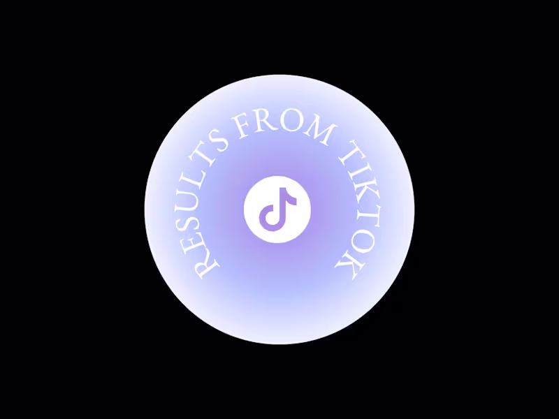 Cover image for Results on Tiktok