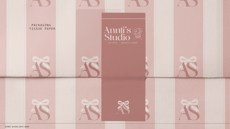 Cover image for Annti's Studio | Visual Identity, Brand Suite, Mockup Design