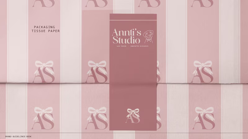 Cover image for Annti's Studio | Visual Identity, Brand Suite, Mockup Design
