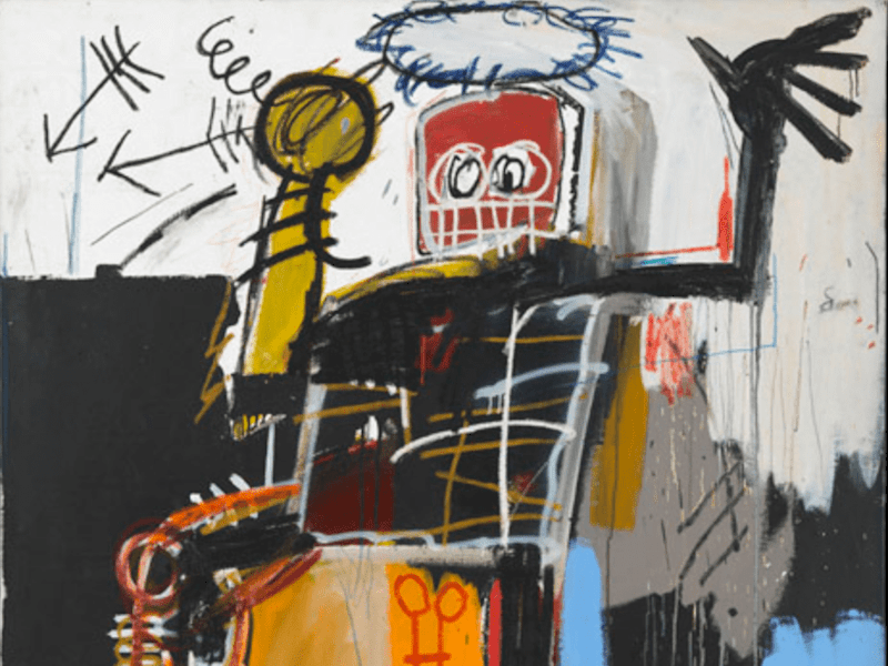 Cover image for Jean-Michel Basquiat at the Gagosian