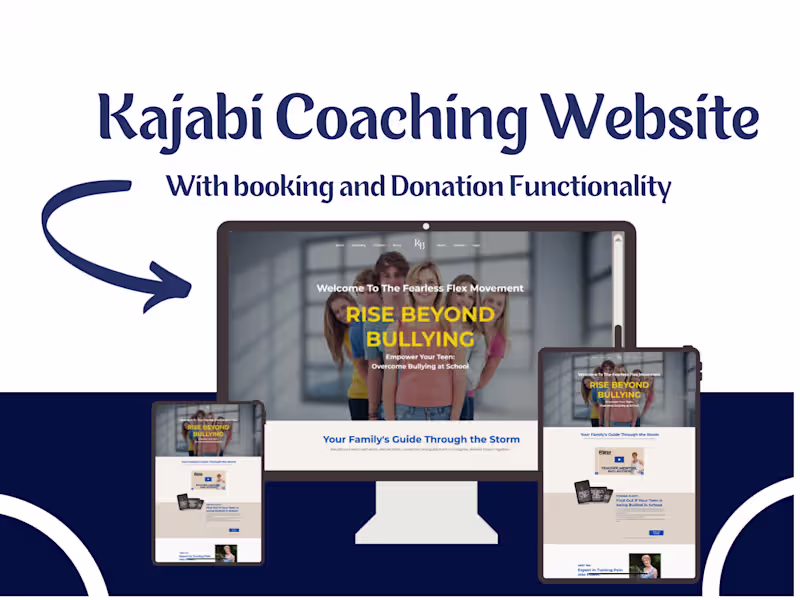 Cover image for I will setup Kajabi Online Course & Kajabi Website Design