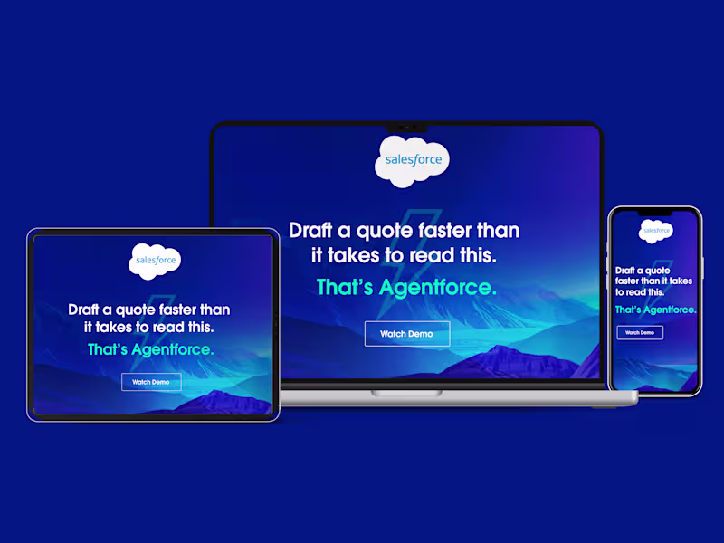 Cover image for Salesforce Digital Banner Design