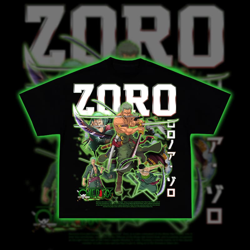Cover image for Tshirt Design with Anime Streetwear Style