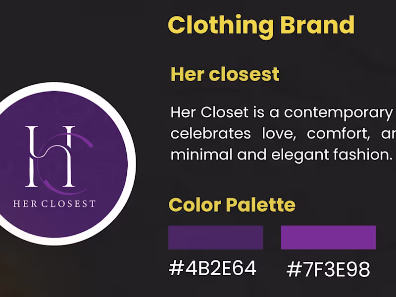 Cover image for Logo For Clothing Brand