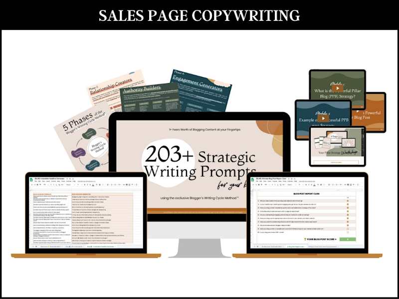 Cover image for Sales Page: Blog Like a Boss