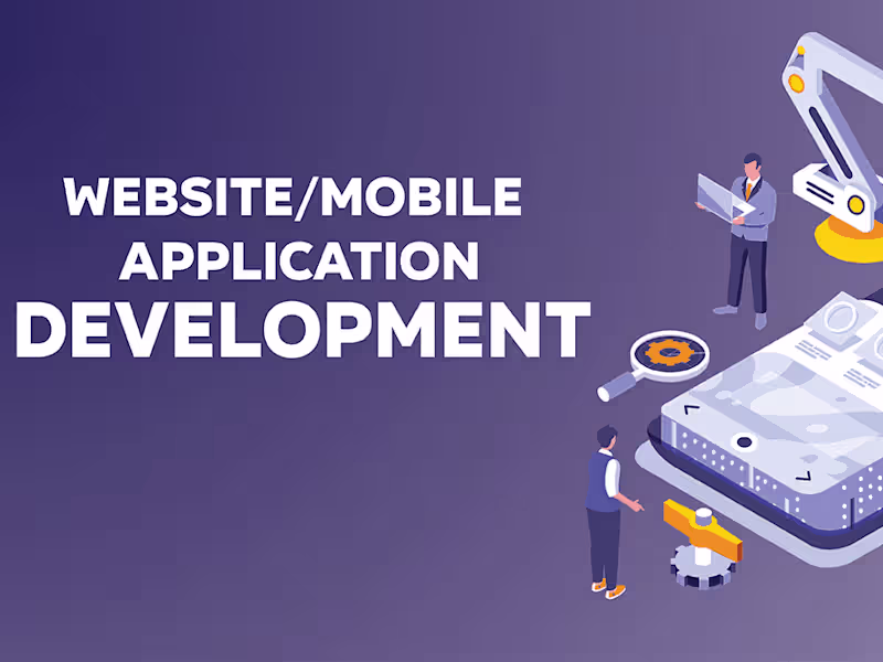 Cover image for Front-End and Back-End Web Design and Mobile Developer