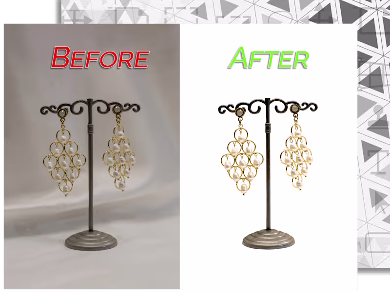 Cover image for You will get ecom product photo editing & background removal