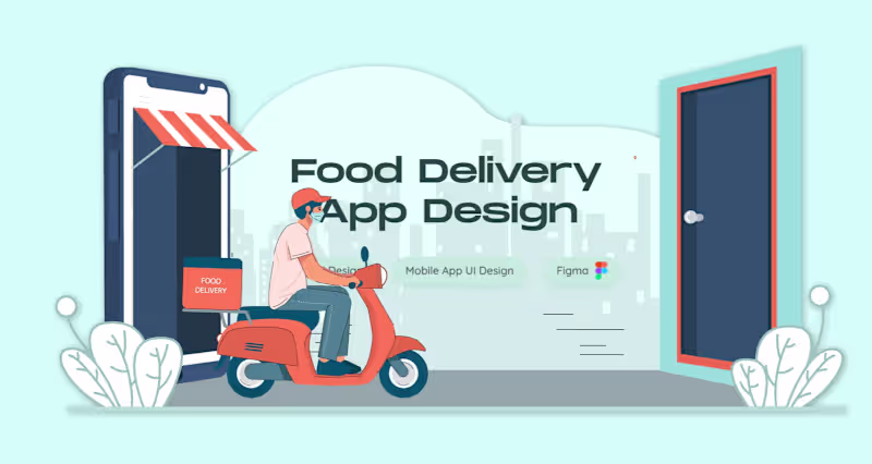Cover image for UX Design | Food Delivery App 