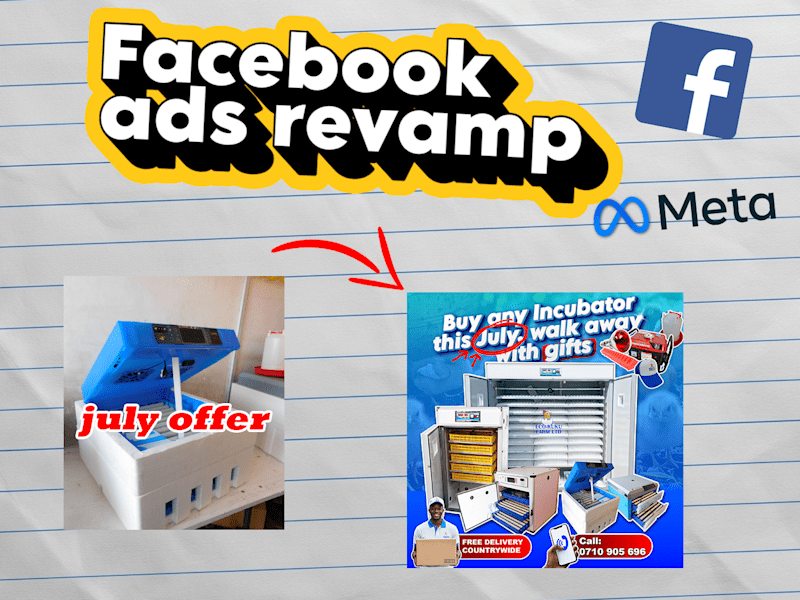 Cover image for Facebook Ad Makeover/revamp