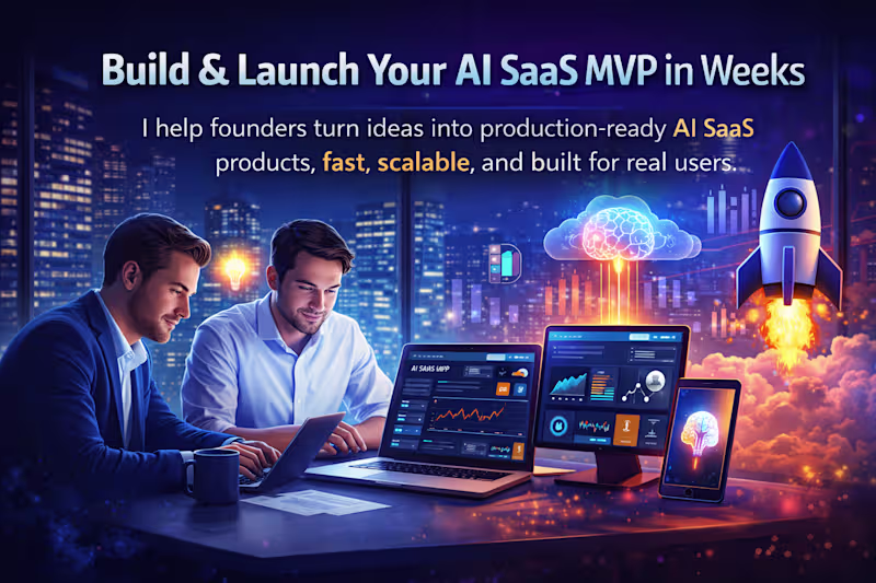 Cover image for Build & Launch Your AI SaaS MVP in Weeks