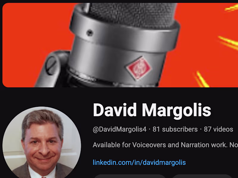 Cover image for Voice overs and video editing