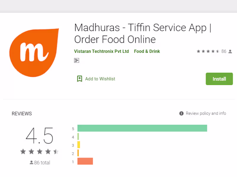 Cover image for Madhuras - Regular Meals Subscription App