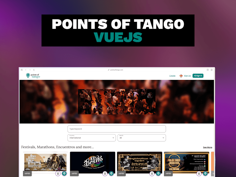 Cover image for 🇦🇷 Frontend Developer at "Points of Tango" – Tango Community