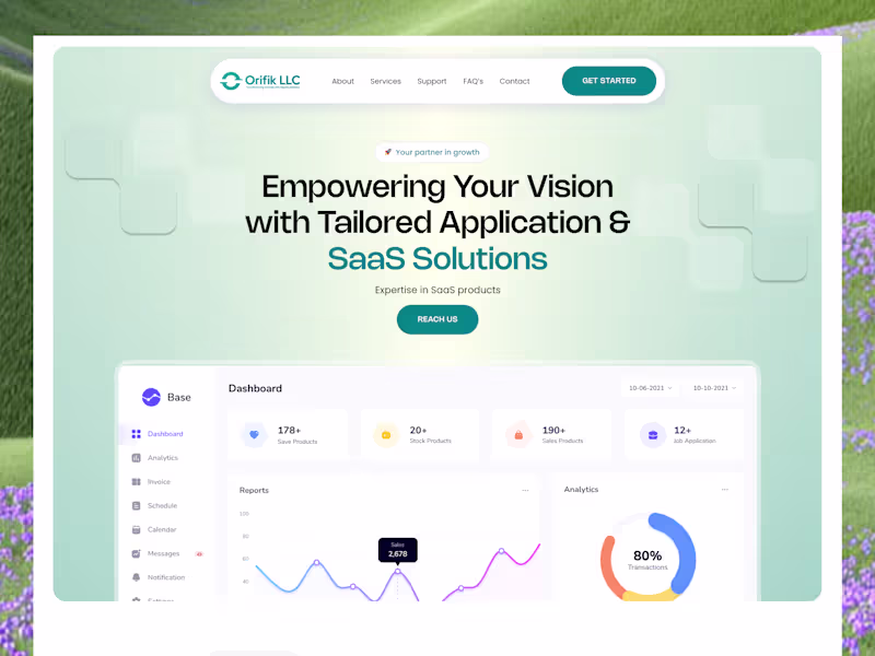 Cover image for SaaS solutions Providers & marketing agency website redesign