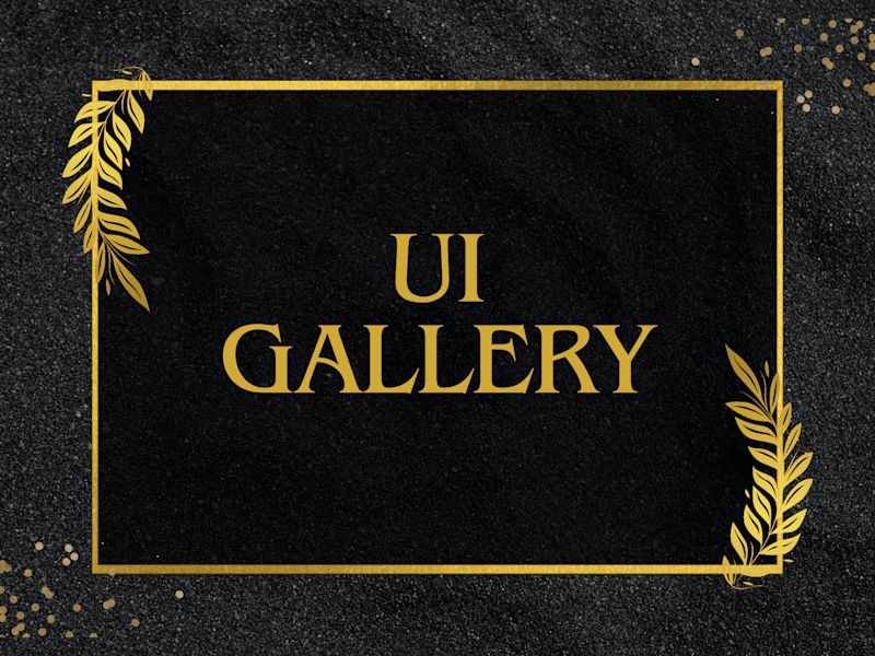Cover image for UI Gallery