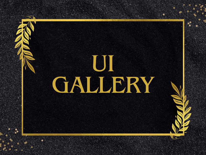 Cover image for UI Gallery