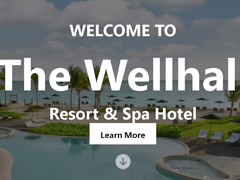Cover image for The Wellhall | Resort & Spa Hotel Website