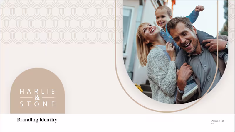 Cover image for Brand Identity Design for Harlie & Stone