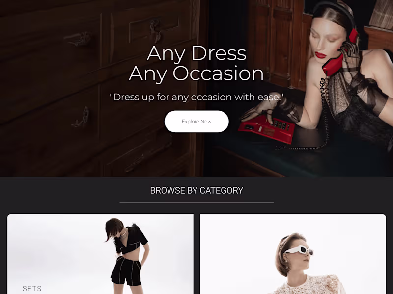 Cover image for E-commerce website design and development