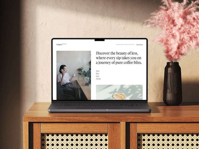 Cover image for Arigato Framer Template Design