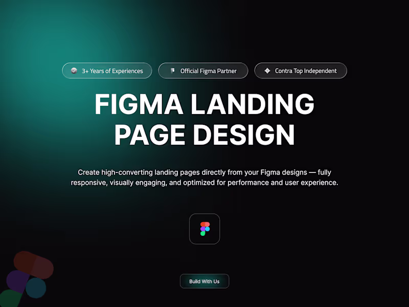 Cover image for SaaS & AI Figma Landing Page Design