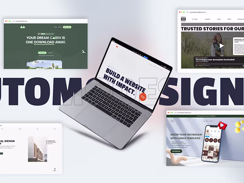 Cover image for Build a stunning one-page Webflow website that has real impact!