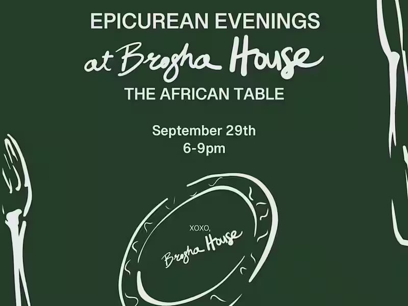 Cover image for Brosha House l Bespoke Menu Design