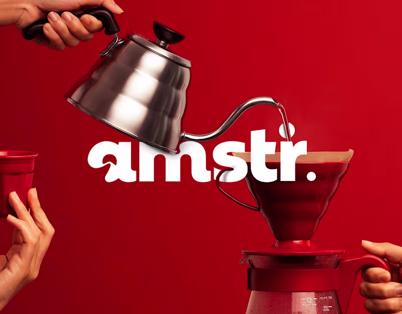 Cover image for Amstir Coffee & Roastery - Refresh Brand Identity