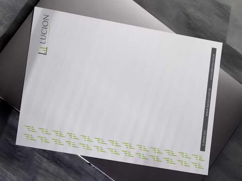 Cover image for Visual Identity Design for Lucion Business Consulting