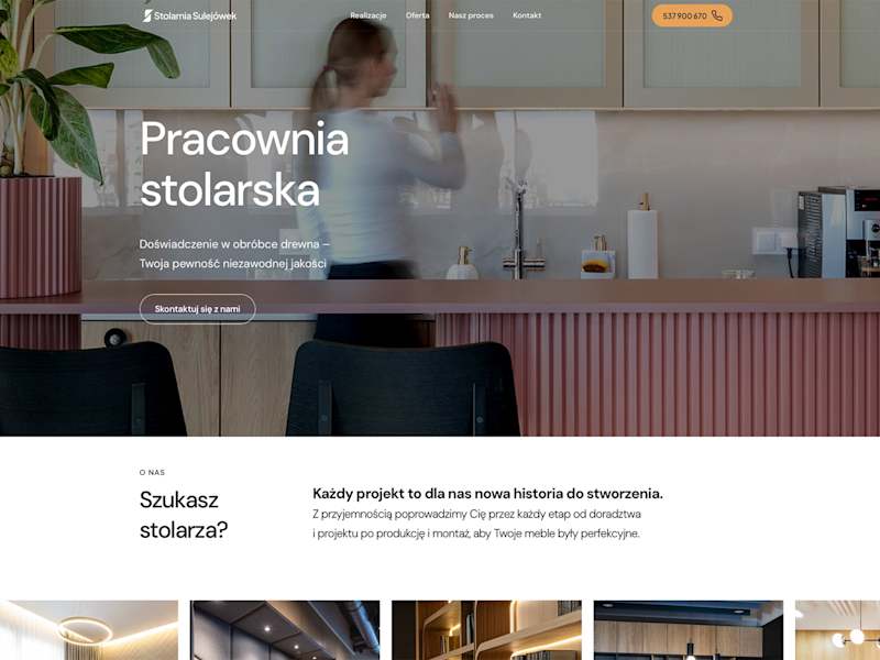 Cover image for Stolarnia Sulejówek - a bespoke carpentry workshop