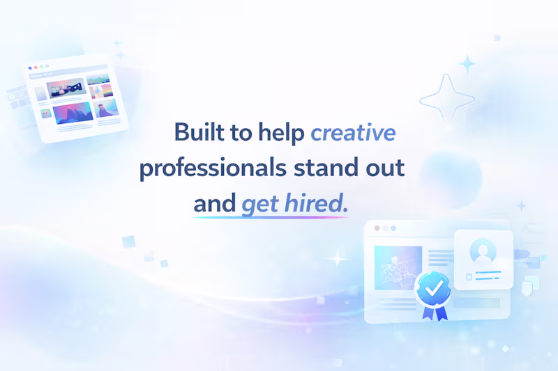 Cover image for Portfolios Built to Get Hired