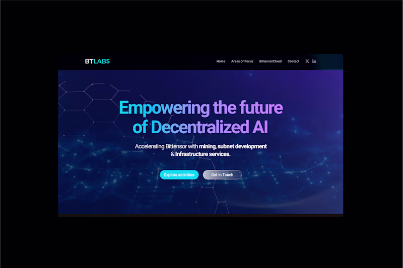 Cover image for BTLABS Brand & Website Design