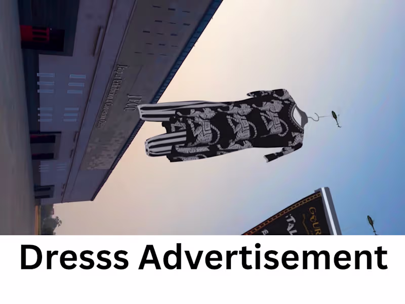 Cover image for Dress Advertisement / lady suit advertisement / ugc ad.