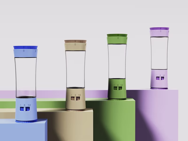 Cover image for 3D industrial designer crafting functional & aesthetic products.