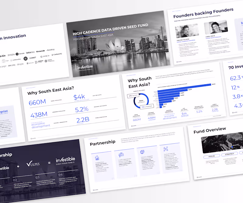 Cover image for Early Stage Fund ll Ptich Presentation