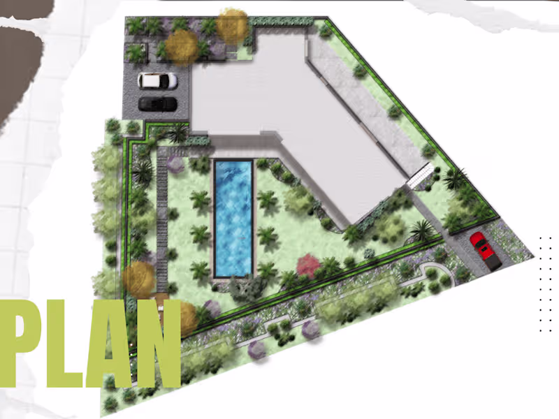 Cover image for Design stunning 2d landscape plans for gardens, backyards