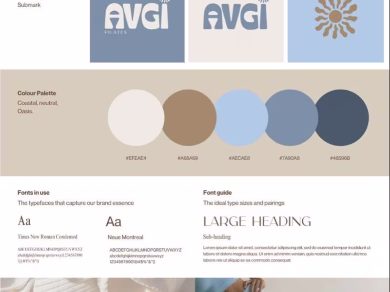 Cover image for Brand Kit & Identity Design (Logo + Colors + Fonts + Social Kit)